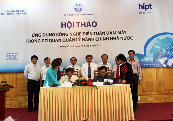 HiPT sẽ cung cấp dịch vụ điện toán đám mây cho Thừa Thiên – Huế