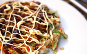Công thức nấu Okonomiyaki và súp Miso