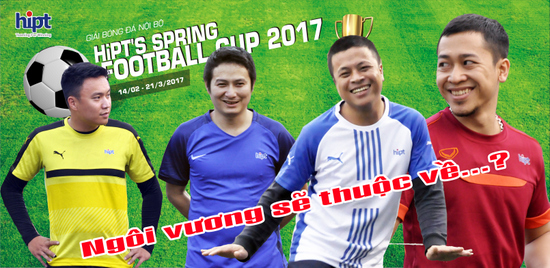 Ngôi vương HiPT's Spring CUP 2017 sẽ thuộc về đội nào? Câu trả lời sẽ có vào ngày thứ Ba, ngày 21/3/2017. 